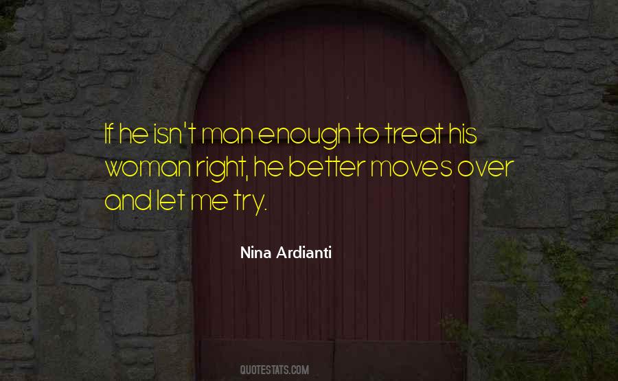 Woman Treat Quotes #1718724