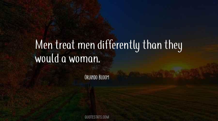 Woman Treat Quotes #978343