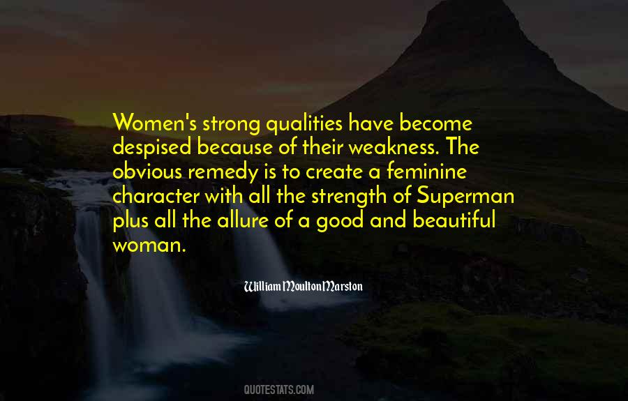 Woman With Character Quotes #1648643