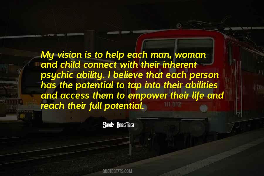 Woman With Vision Quotes #339702