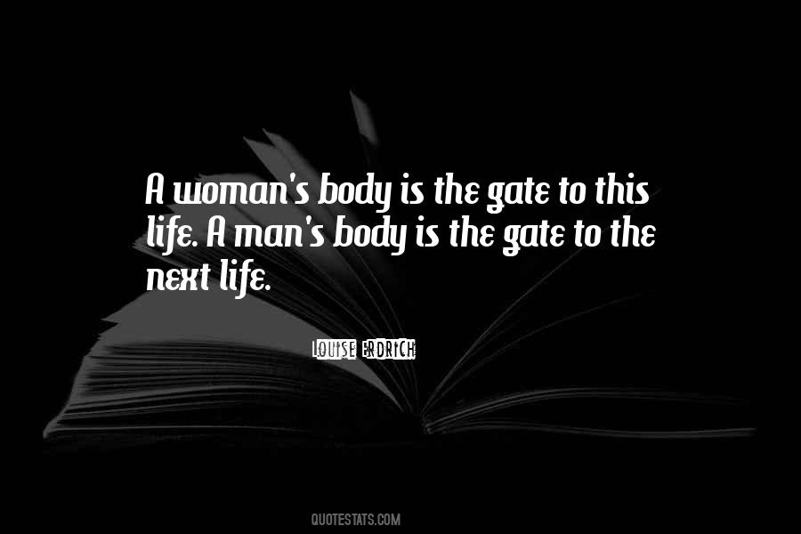 Woman's Body Quotes #1258305