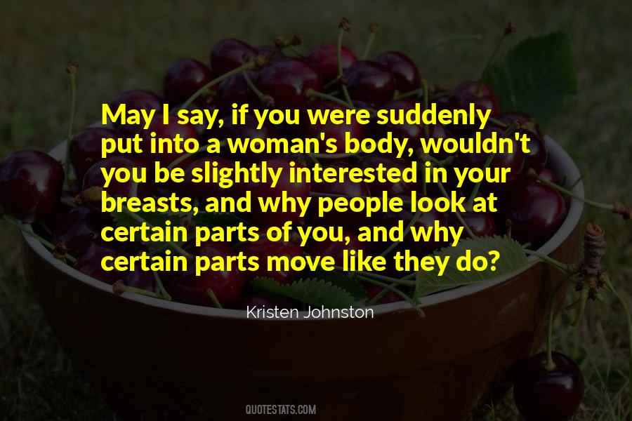 Woman's Body Quotes #221818