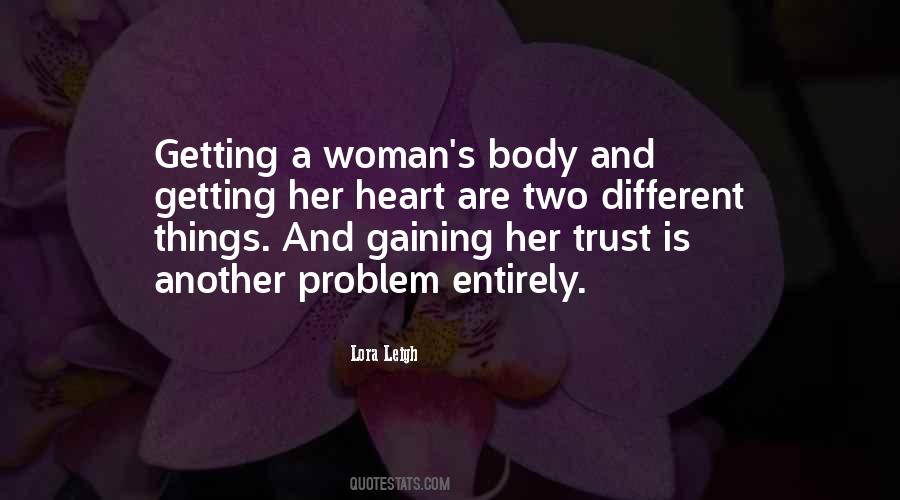 Woman's Body Quotes #308937