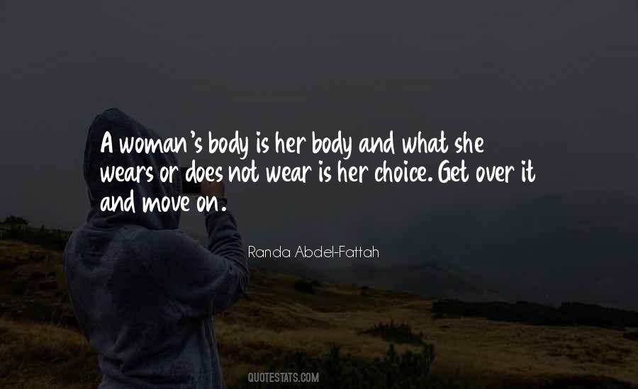 Woman's Body Quotes #312061