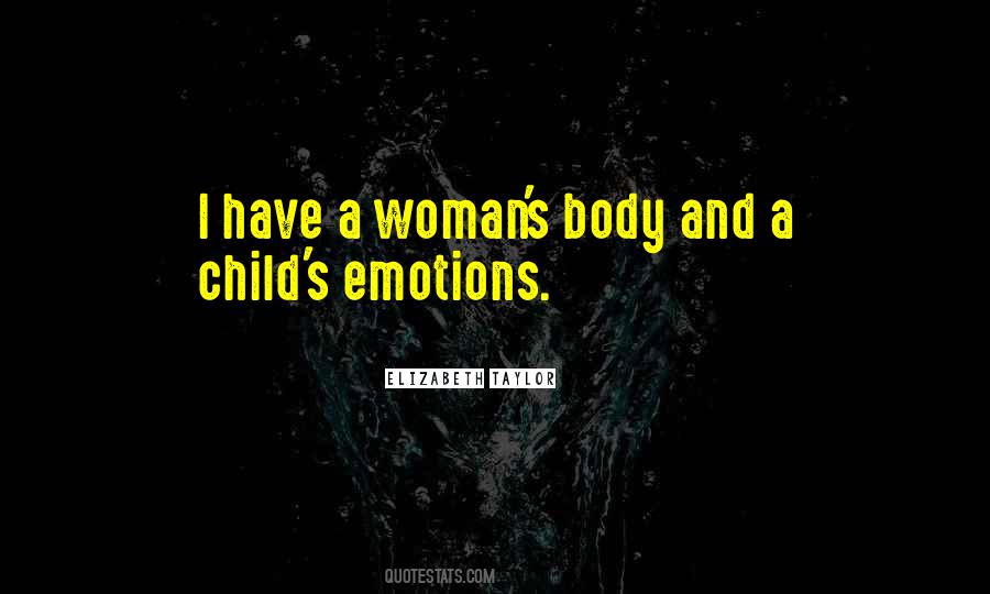 Woman's Body Quotes #487140
