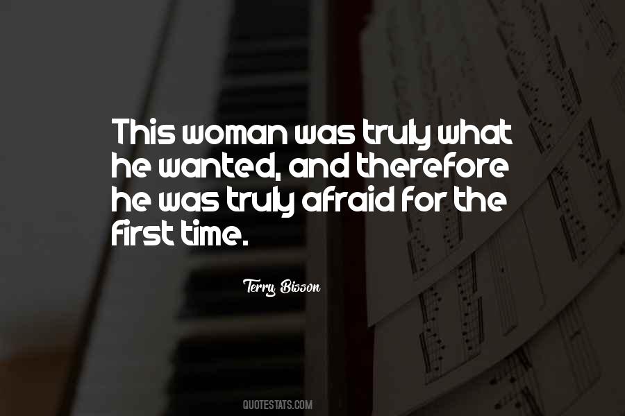 Woman's First Love Quotes #1387310