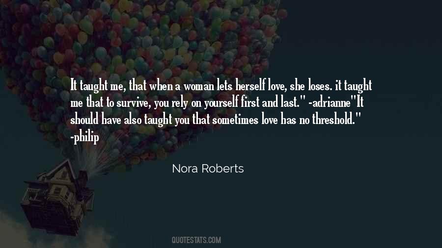 Woman's First Love Quotes #614638