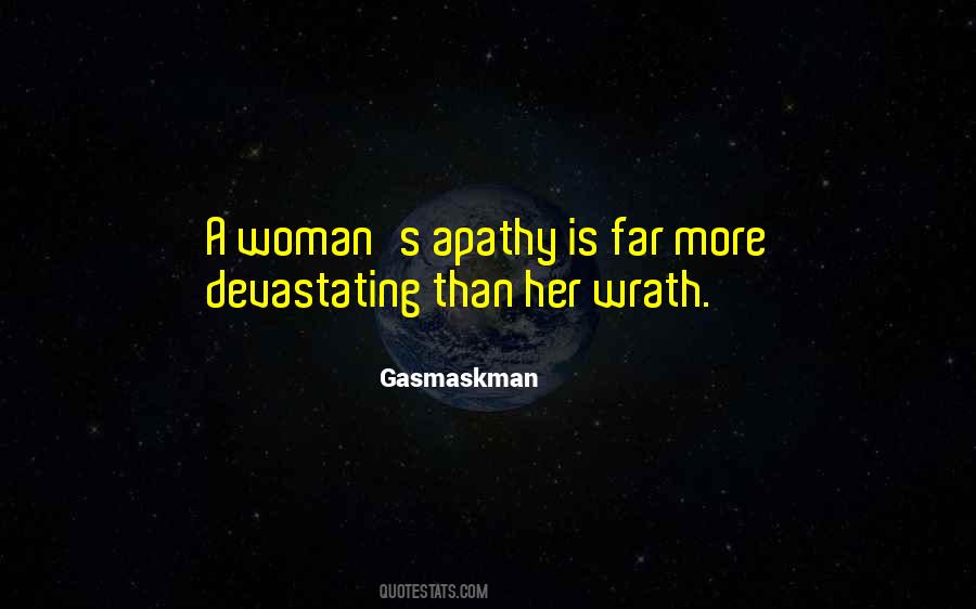 Woman's Wrath Quotes #218149