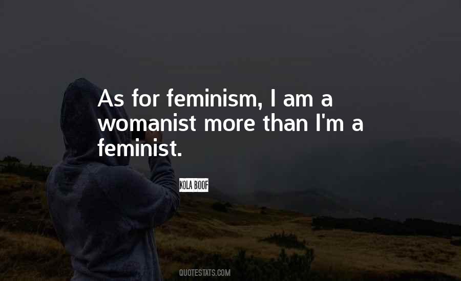 Womanist Quotes #1243011 Womanist Quotes #1243011