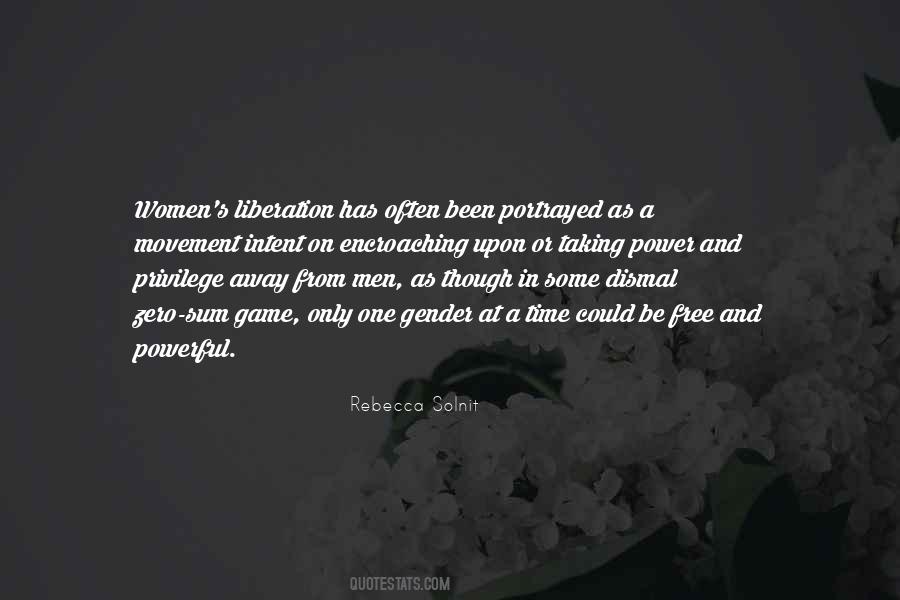 Women's Liberation Quotes #1278252
