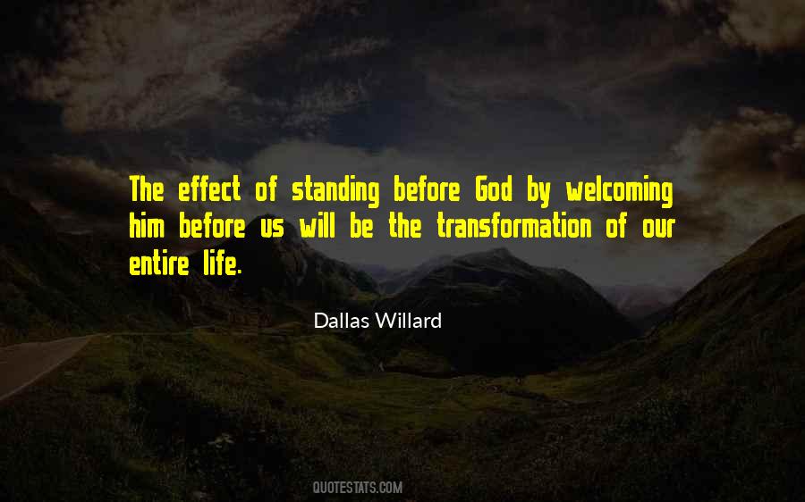 Quotes About Standing Before God #361376