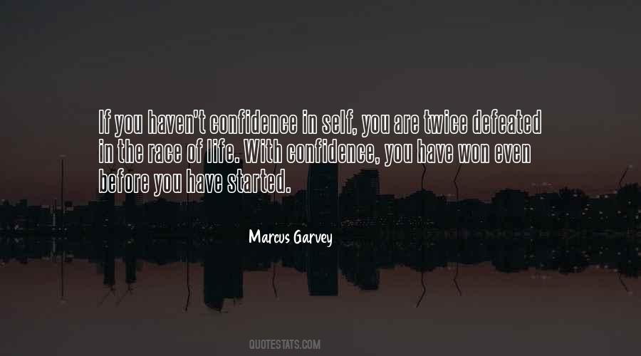 Won't Be Defeated Quotes #1693436