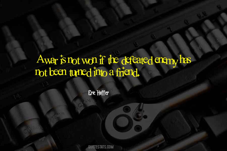 Won't Be Defeated Quotes #580041
