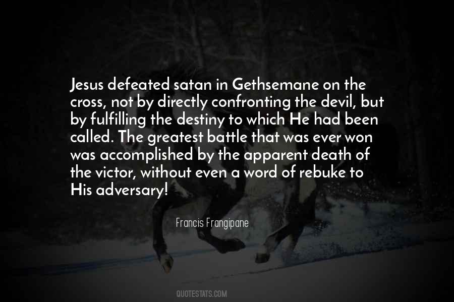 Won't Be Defeated Quotes #973468