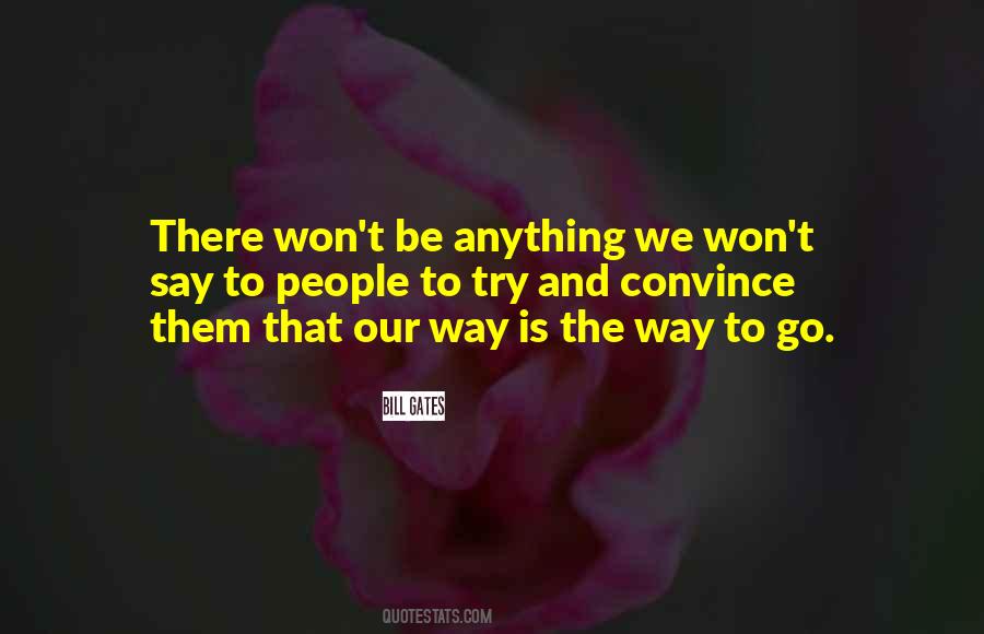 Won't Be There Quotes #47949