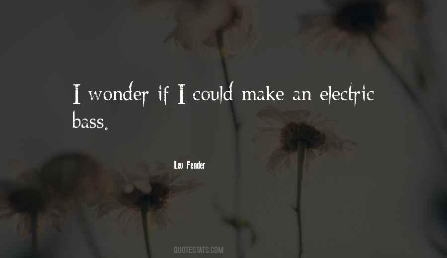 Wonder If Quotes #1356944