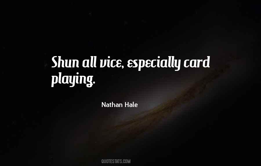 Quotes About Card Playing #129202