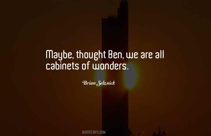 Wonders Shall Never End Quotes #207755