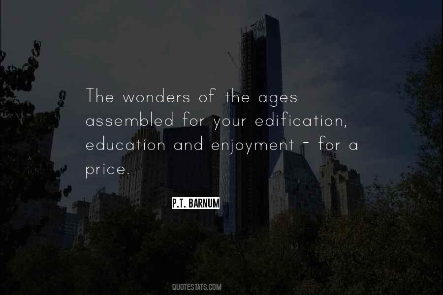 Wonders Shall Never End Quotes #85335