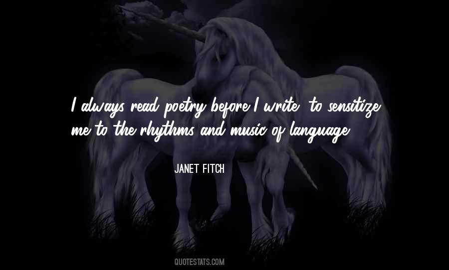 Quotes About Music And Poetry #464914
