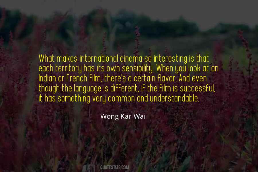 Wong Kar Wai Film Quotes #29297