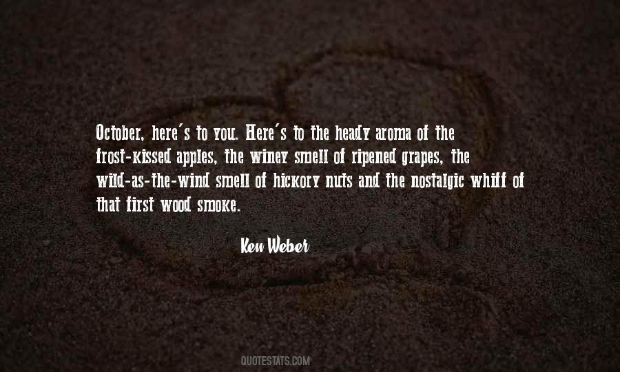 Wood Smoke Quotes #1587035