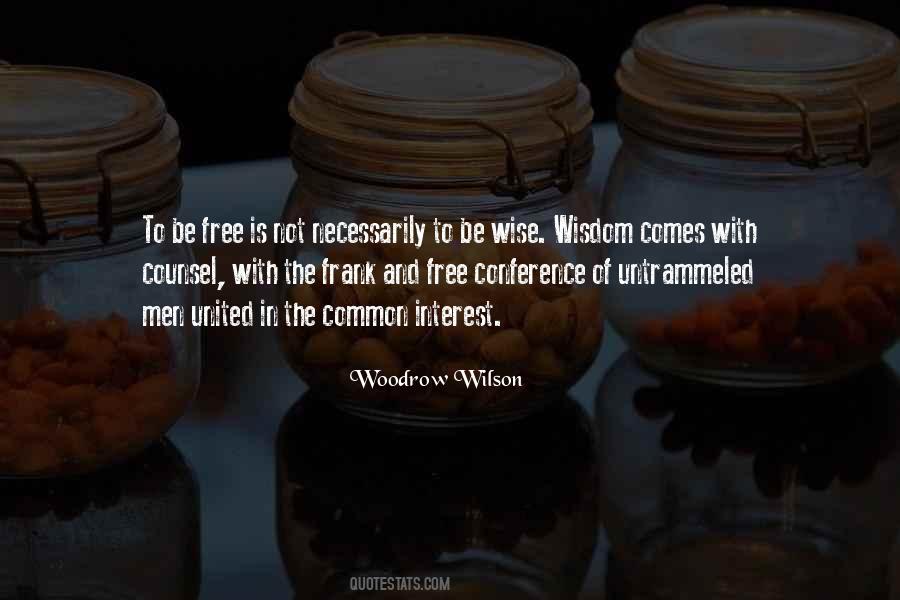 Woodrow Quotes #26297