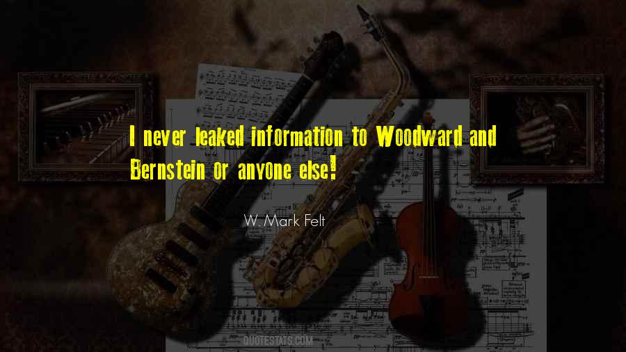 Woodward And Bernstein Quotes #177627