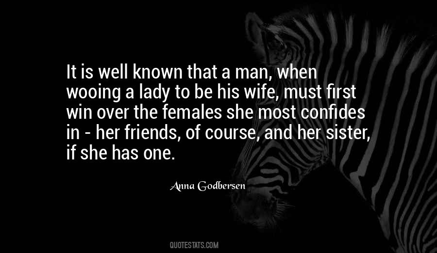 Wooing A Lady Quotes #283496