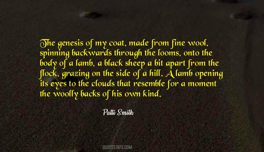 Wool Over My Eyes Quotes #1389024