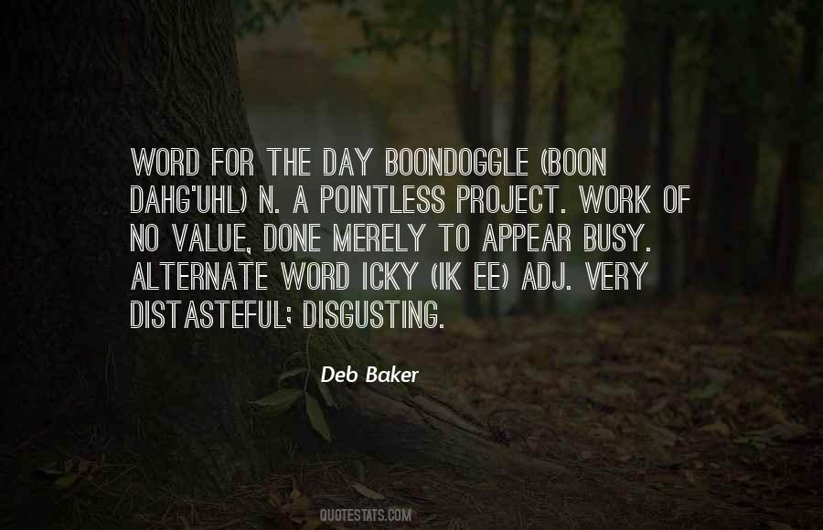 Word A Day Quotes #502033