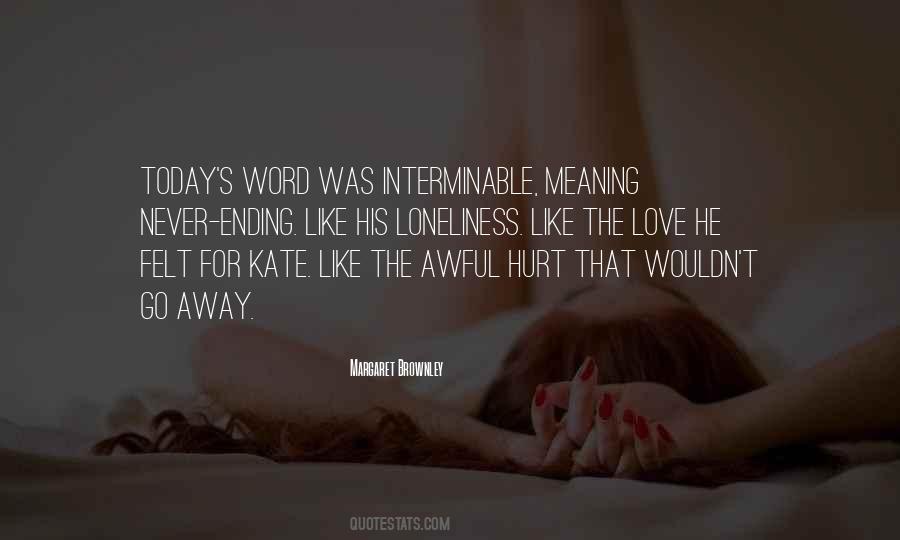 Word Can Hurt Quotes #1600986