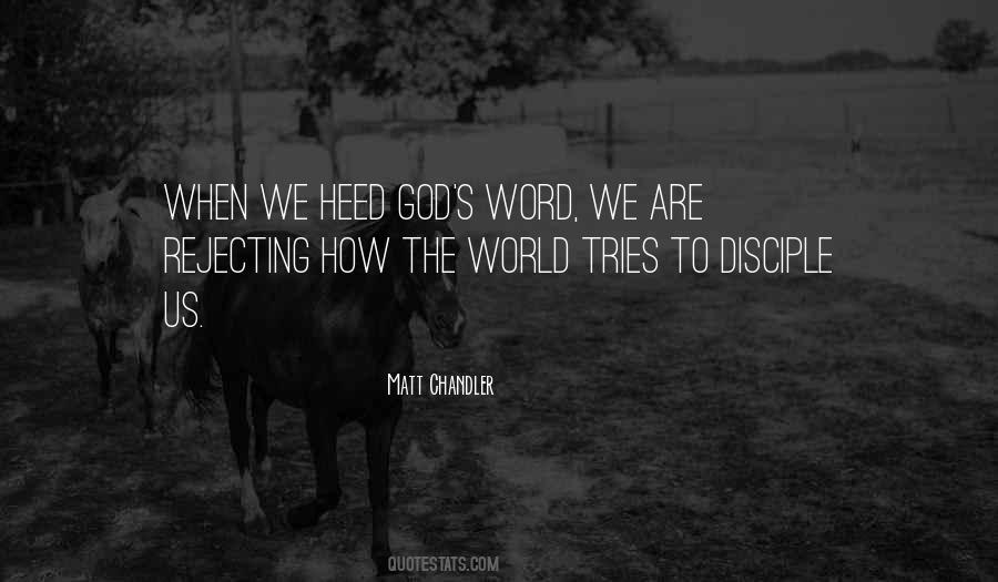 Word God Quotes #45369