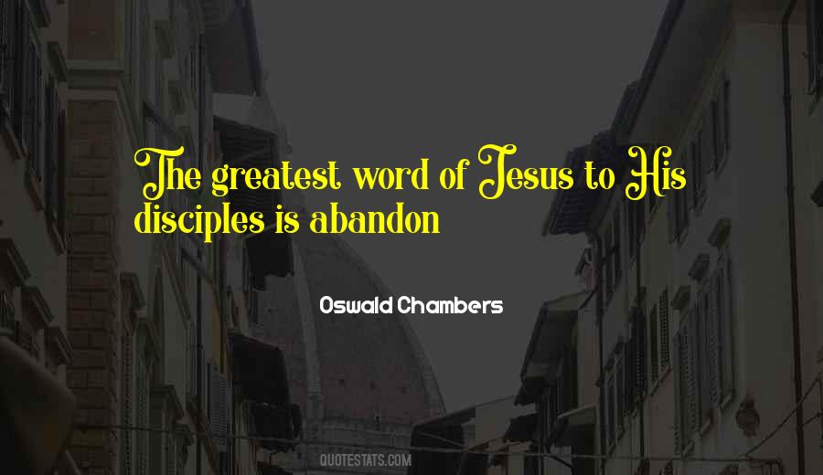Word Of Jesus Quotes #1154159