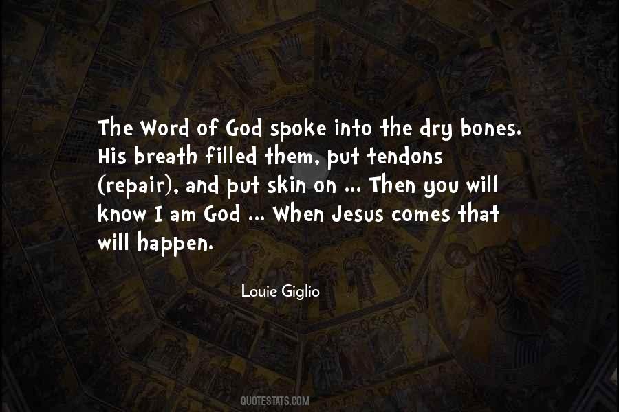 Word Of Jesus Quotes #438138