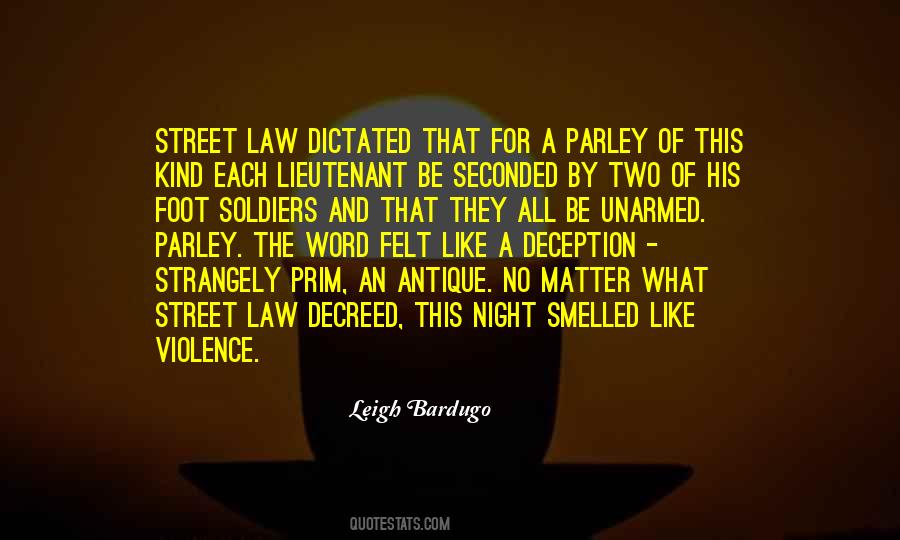 Word On The Street Quotes #104447