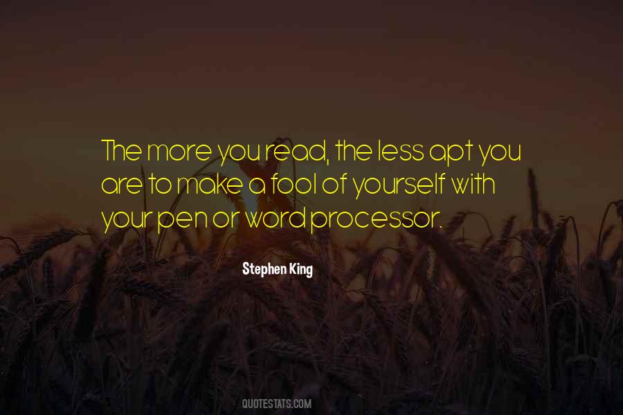 Word Processor Quotes #1617905