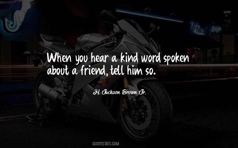 Word Spoken Quotes #635082