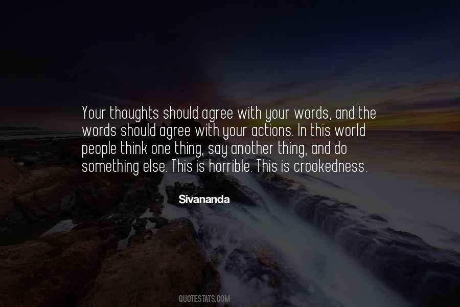 Words Actions Quotes #273870