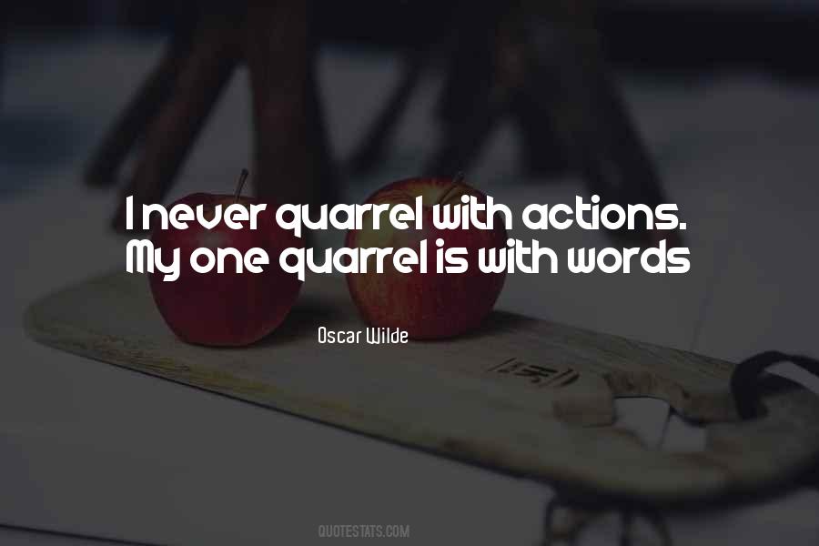 Words Actions Quotes #82028