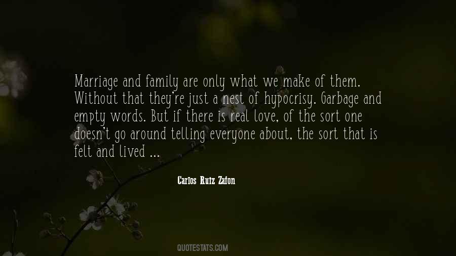 Words Are Empty Quotes #60471