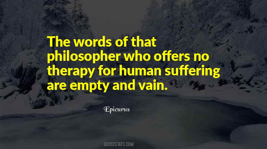 Words Are Empty Quotes #739042