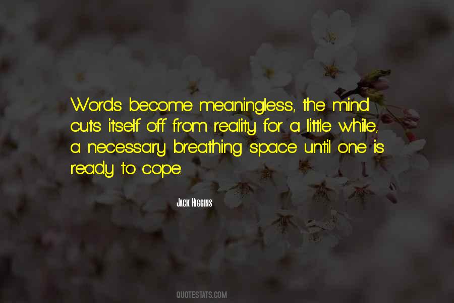 Words Are Meaningless Quotes #1356221