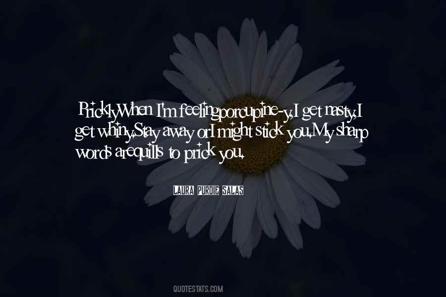Words Are Sharp Quotes #362954