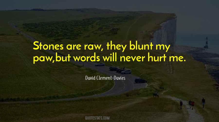 Words Can Hurt You Quotes #240337
