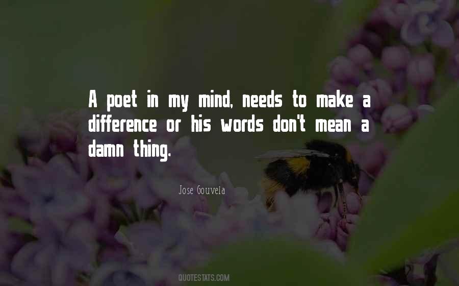 Words Can Make A Difference Quotes #1819115