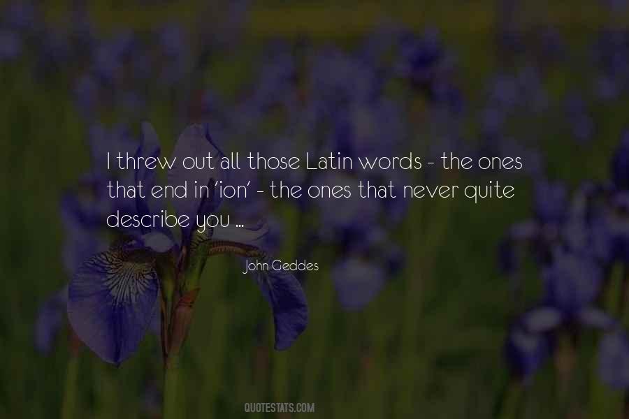 Words Cannot Describe How Much I Love You Quotes #1723068