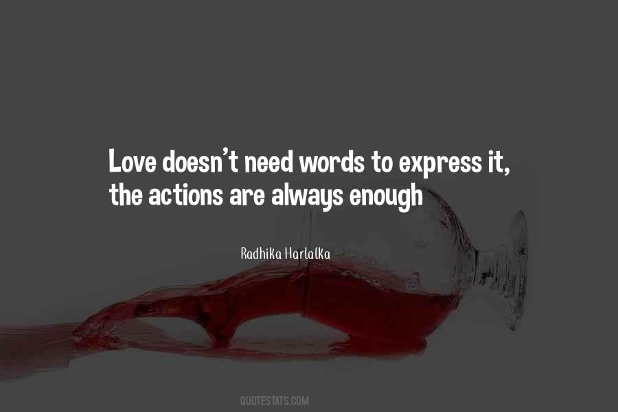 Words Cannot Express Love Quotes #362948