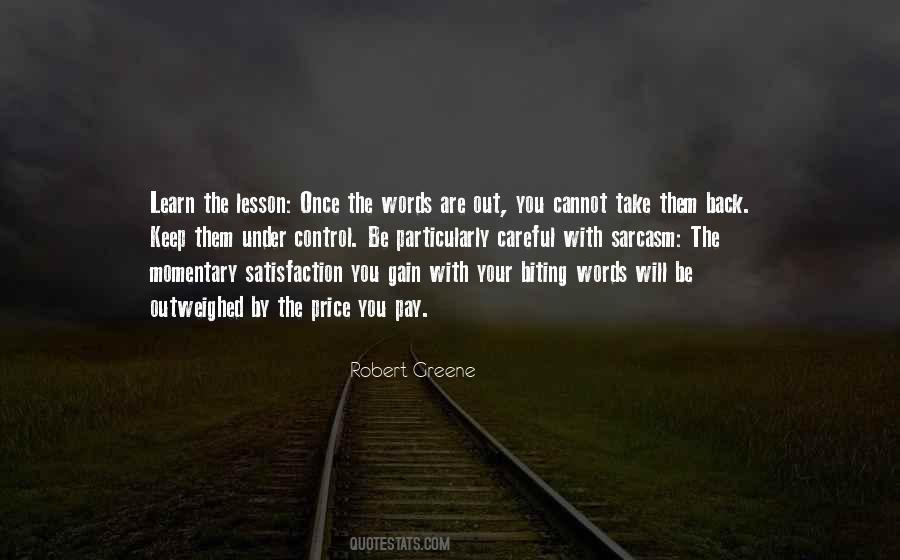 Words Careful Quotes #1810376