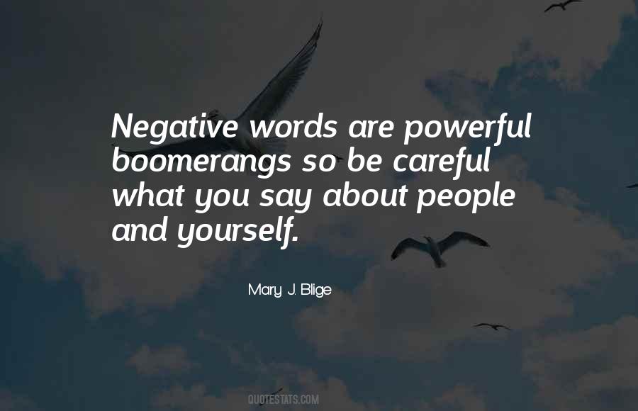 Words Careful Quotes #484652